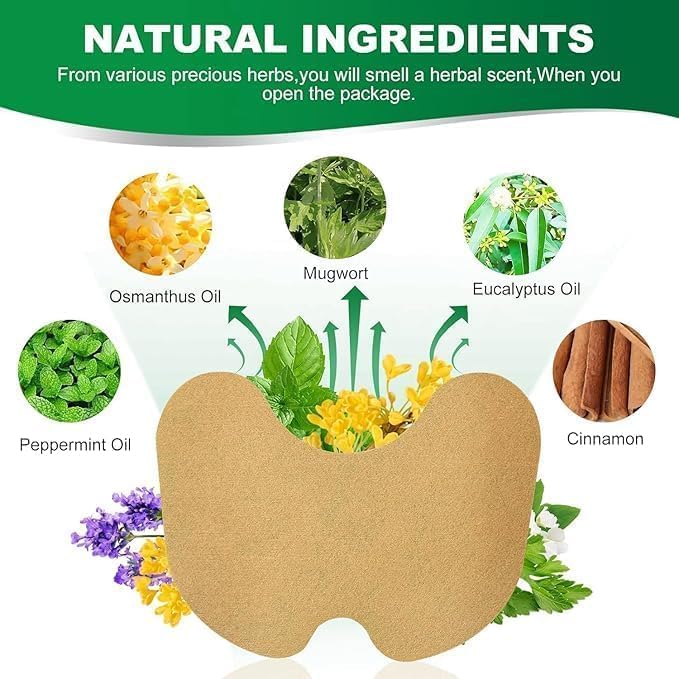 ThinkEasy Knee Pain Relief Patches for Instant Relief | Natural Herbal Patches Sticker (Pack of 10) | Relief of Joint Pains Patch for Muscle Stiffness, Knee, Back, Neck, Shoulder Pain (10)