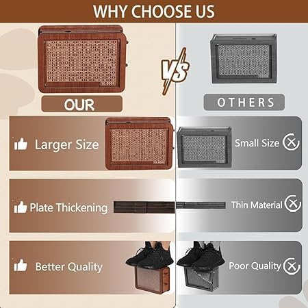 ThinkEasy Wooden Piggy Bank for Kids & Adults, Coin Box with Carved Design, Savings Box, Mini Bank, Wooden Coin Box, Money Saver, Piggy Bank with Numbers