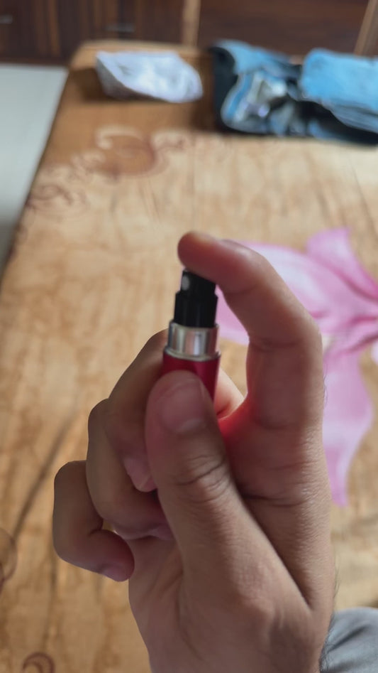 FRONTED 4 PCS Refillable Perfume Atomizer Bottle, Portable Travel Mini Spray Bottles, Cologne Dispenser Perfume Bottles, Portable Empty Spray Bottle for Travel Multicolor